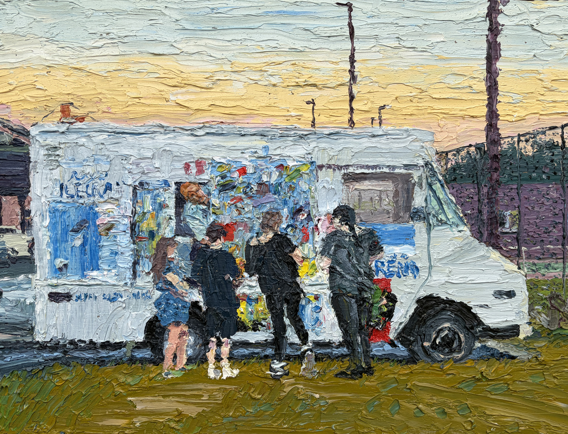 Oil painting by Michael Lemmen